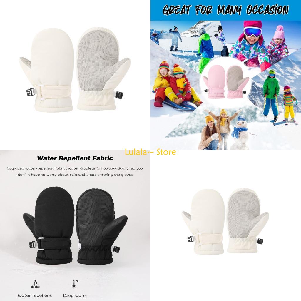Snow Glove Insulated - Y4QA Soğuk Hava Kayak Eldivenleri Bebek