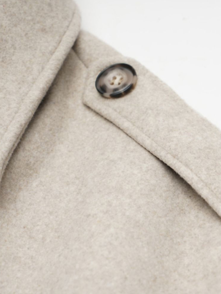Lautaro sonbahar kış gevşek ka - Wool Coat Peacoat incelemesi ve fiyatı