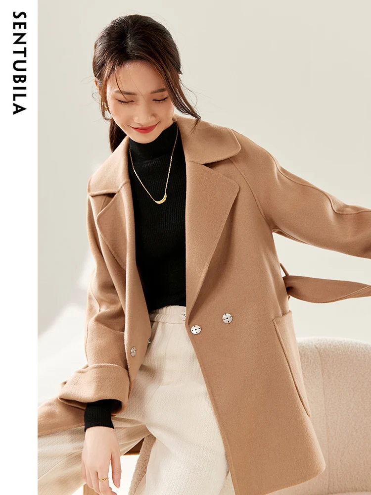 SENTUBILA Kadın Kış Yün Paltol - Wool Coat Peacoat incelemesi ve fiyatı