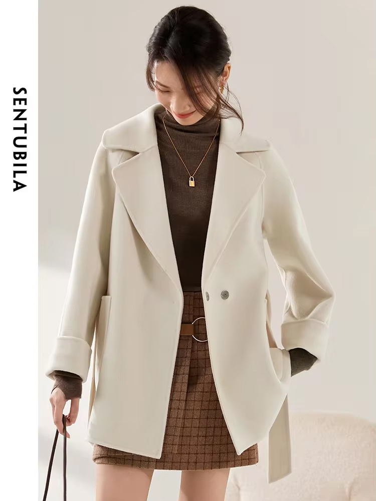SENTUBILA Kadın Kış Yün Paltol - Wool Coat Peacoat incelemesi ve fiyatı