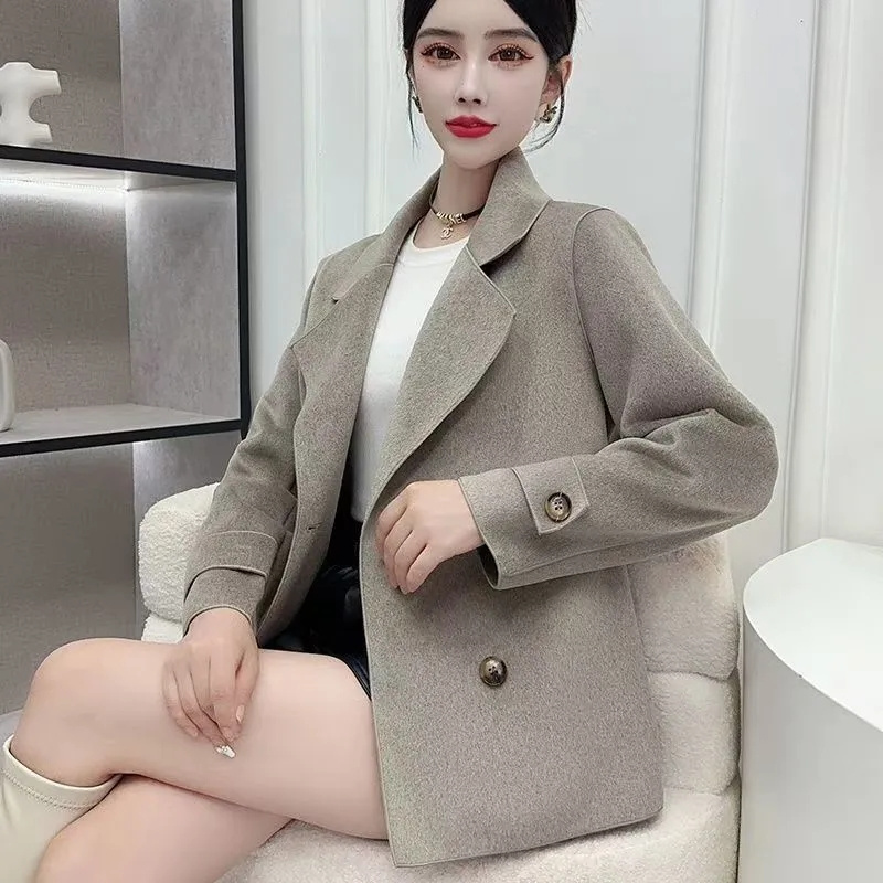 Sonbahar Kış Siyah Yün Ceket K - Wool Coat Peacoat incelemesi ve fiyatı