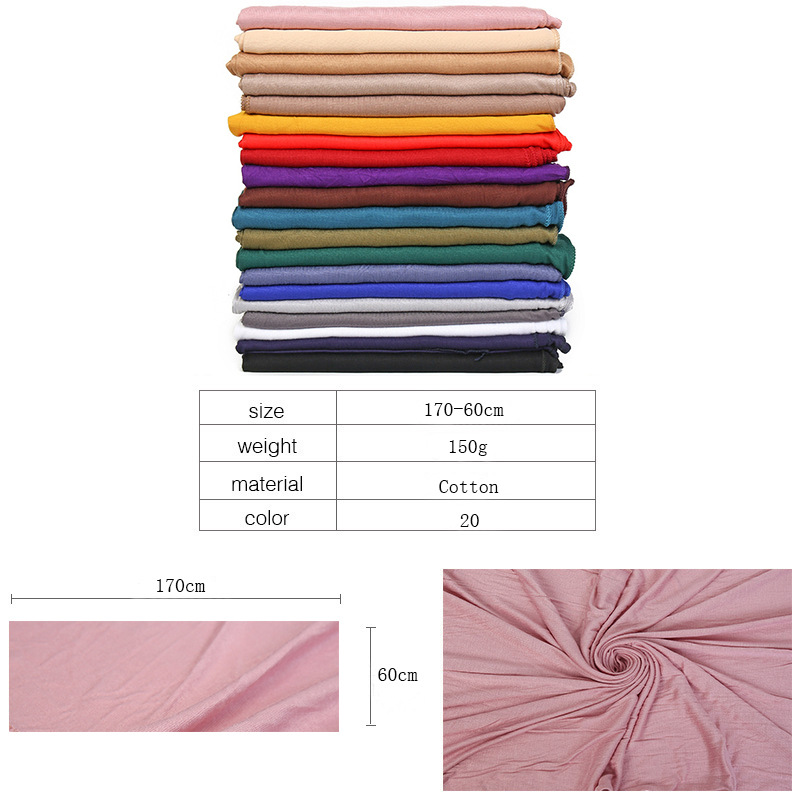 30 Renk Düz Katı Modal Jersey  - Shawl Wrap Winter incelemesi ve fiyatı