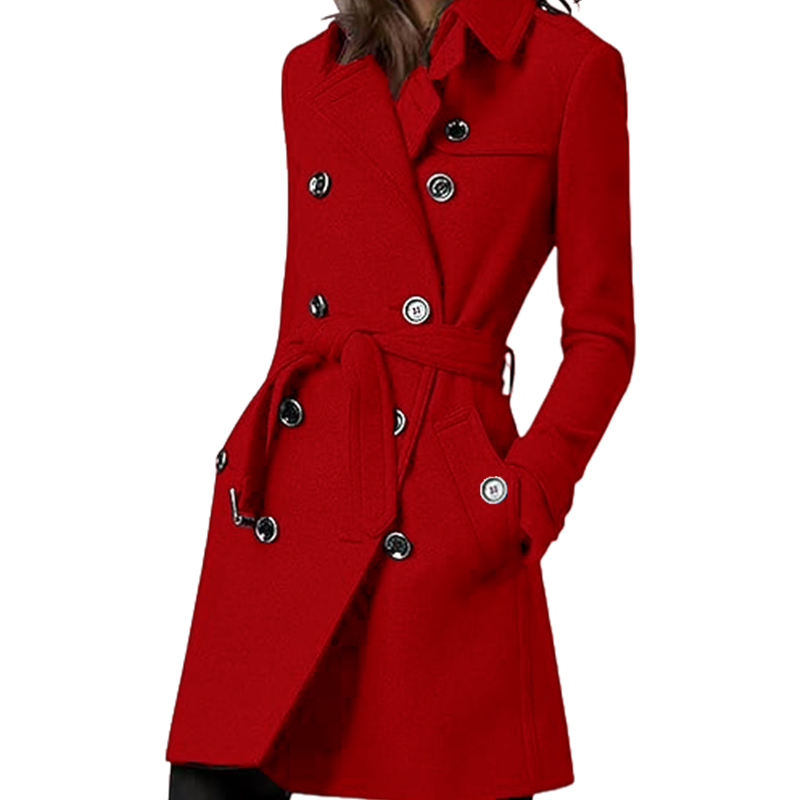 Kadın Trençkot Yün Karışımları - Wool Coat Peacoat incelemesi ve fiyatı