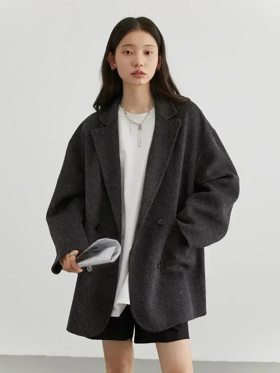 CHIC VEN kadın Yün Palto Gevşe - Wool Coat Peacoat incelemesi ve fiyatı