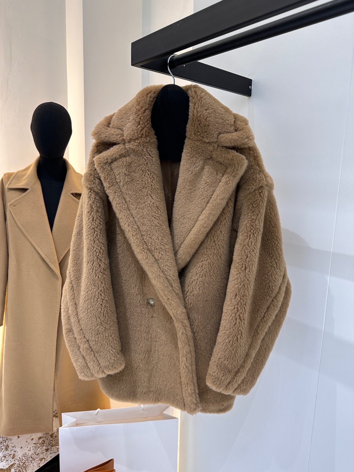 Max Kısa Teddy Bear Kaban %62  - Wool Coat Peacoat incelemesi ve fiyatı