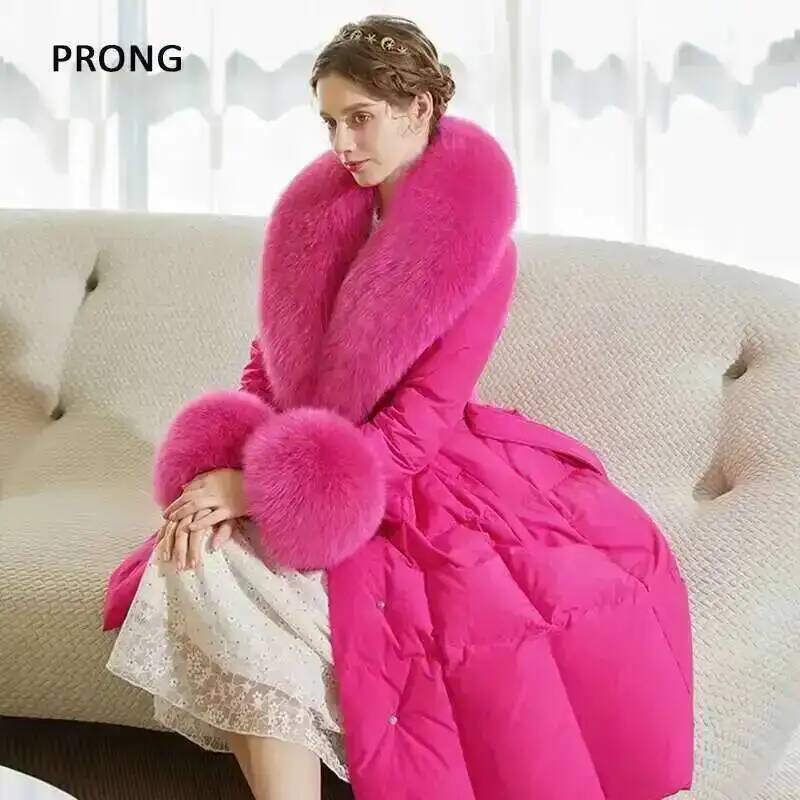 100% gerçek tilki kürk yaka kı - Shawl Wrap Winter incelemesi ve fiyatı