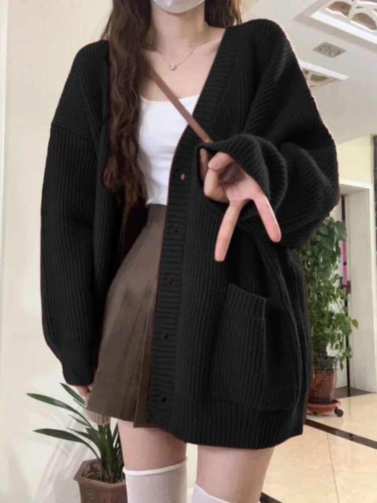 Gevşek Hırka Kadın Uzun Kollu  - Wool Coat Peacoat incelemesi ve fiyatı